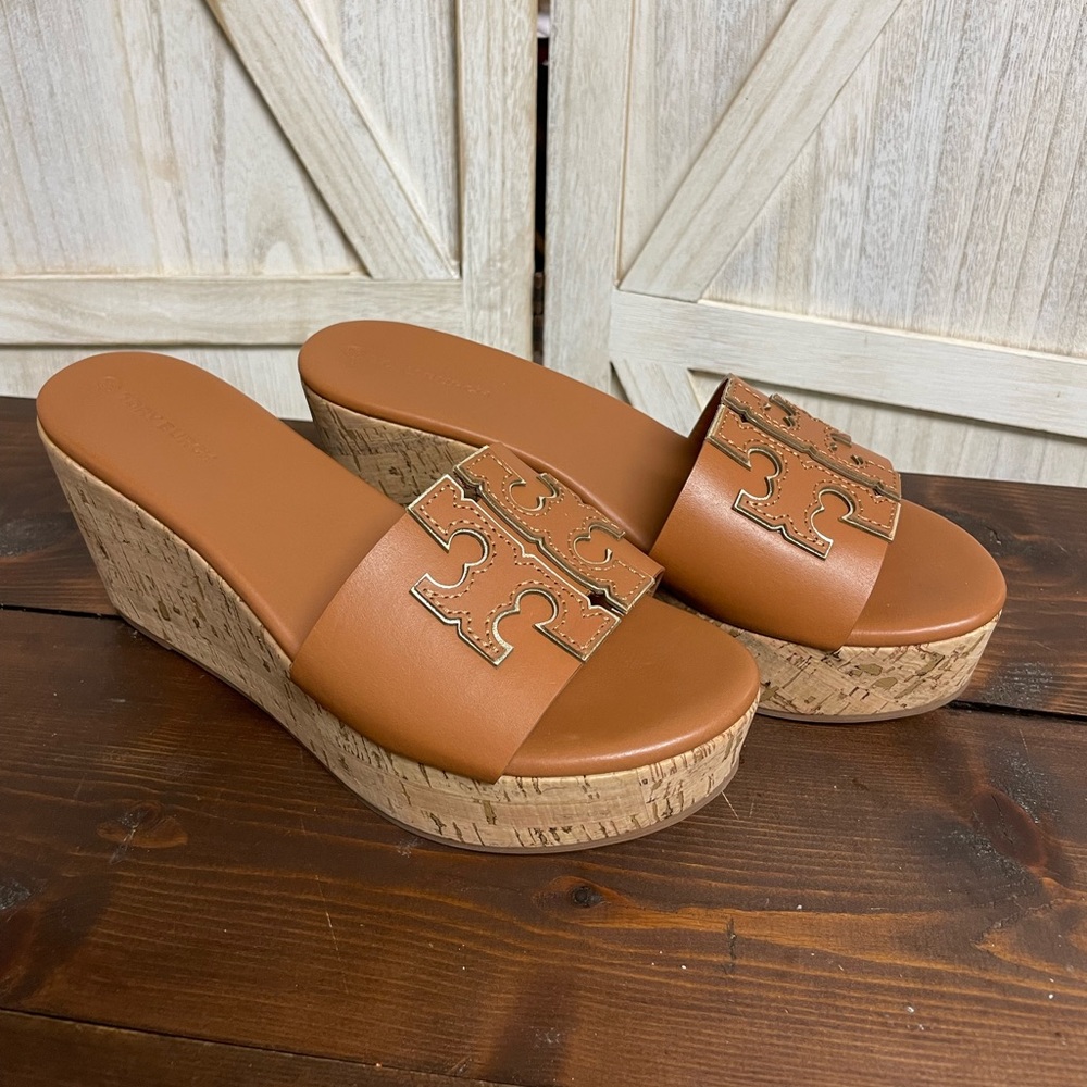 Tory Burch Cork Wedges